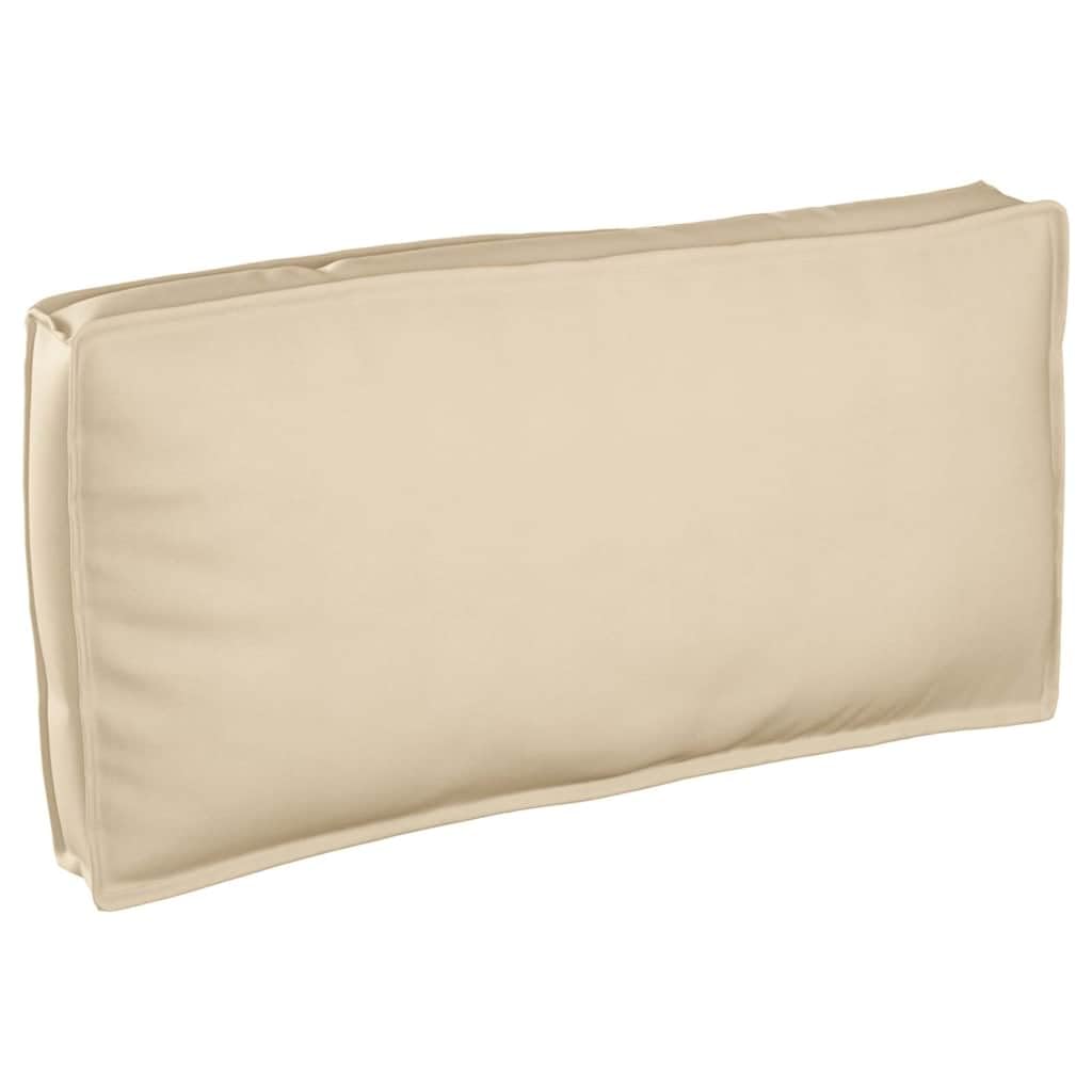 Coussin de salon pour banc de jardin moderne en tissu beige 120x60