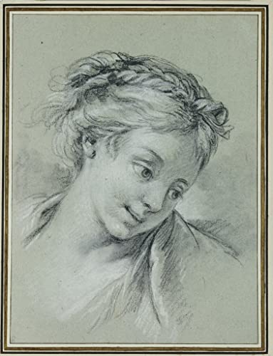 Poster toile François Boucher 50x70 cm pour mur vide
