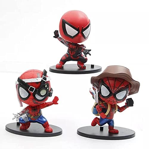 BOENJOY Gifts- Spiderman Mini Action Figure Set of 3 Toy for Car Dashboard, Decoration, Cake Topper, Office Desk & Study Table| Size 9 CM (B0CS9SWMJM) Amazon Price History, Amazon Price Tracker
