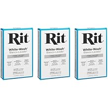 Rit Dye Powdered Fabric Dye, White Wash, 1 7/8-Ounce Three Pack