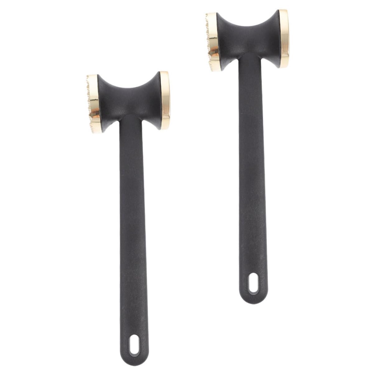 LALADEFIEE 2Pcs Meat Hammer Tenderizer Dual Sided Mallet for and Poultry Tenderizing Heavy Duty Kitchen Tool for Steak and Efficient Cooking Helper