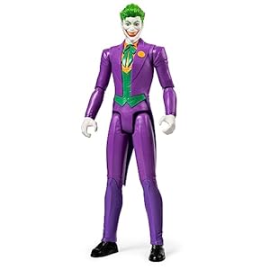DC Comics, 12-inch The Joker Action Figure, Kids Toys for Boys and Girls Ages 3 and Up