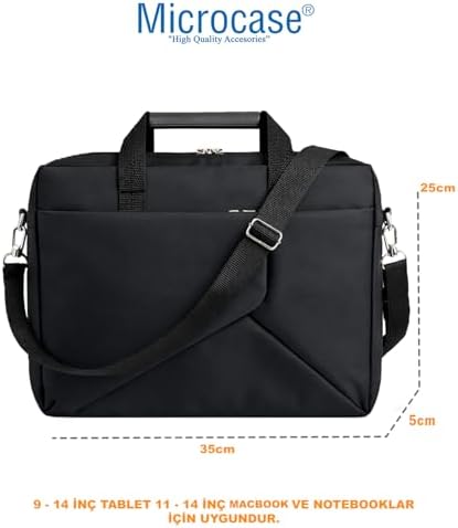 Microcase Xiaomi Mi Pad 7 Macbook Laptop Çantası 2 Bölmeli + Bluetooth Klavye+Mouse+Tablet Standı Siyah AL5568 - Görsel 2