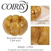 Coiris Chunky Bracelets for Women Acrylic Stretchable Cuff Vintage Bangle Resin Stretch Bracelets Colorful Thick Jewelry #5