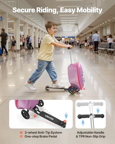 VEVOR 20 Inch Kids Scooter Luggage
