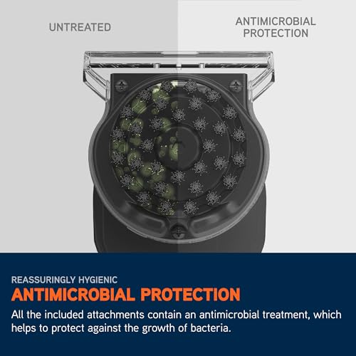 Vax SpotWash Home and Pet Spot Cleaner, Upholstery, Sofa, Stairs, Home, Car, Rug, Stain Cleaning Small Handheld Shampooer Machine, Additional Solution, SpinScrub and Tools, 4.5kg, Grey/Cyan, CDSW-MPDP - Image 8