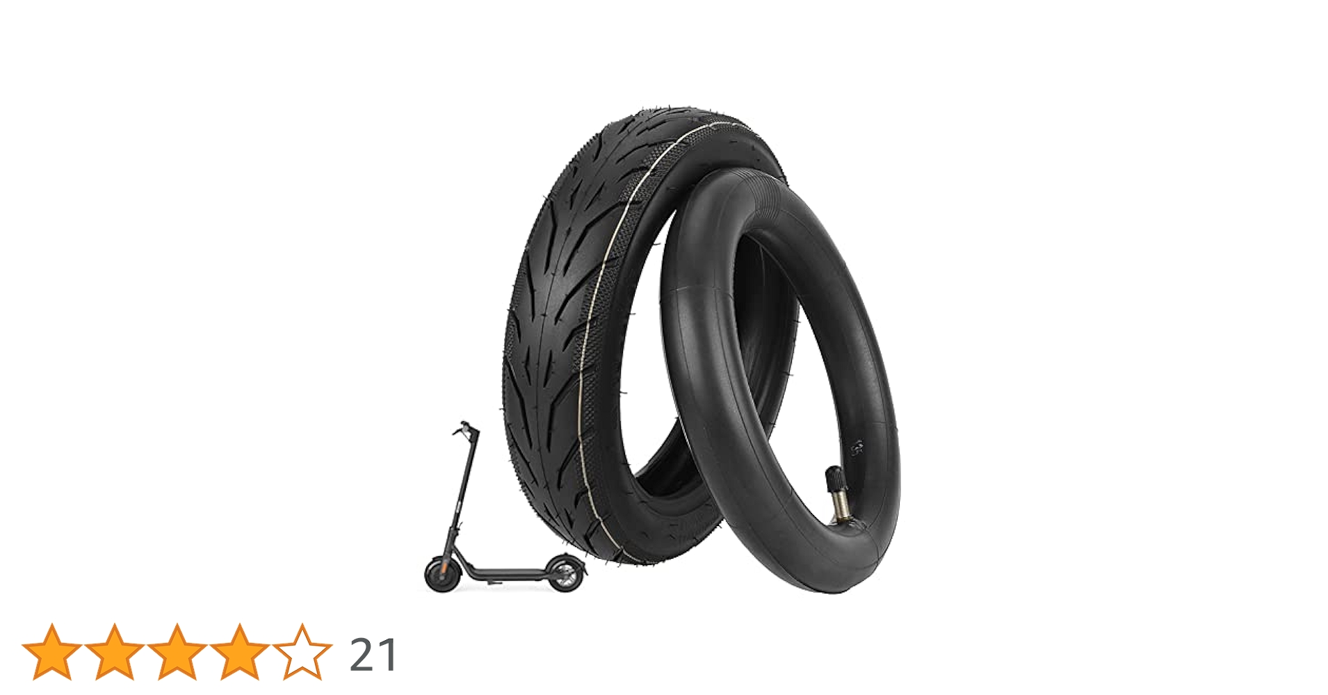 Amazon.co.jp: 10x2.125 インナーチューブ付きタイヤ 10インチ