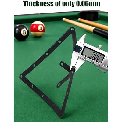 6 Pcs Billiards Magic Ball Rack, Triangle Magic Rack, Magic Rack 8 9 10 Ball Billiards Triangle