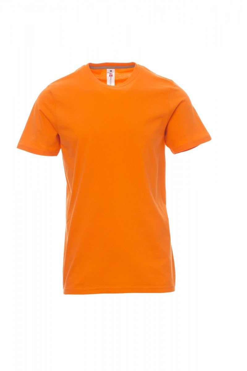 Payper Sunset T-Shirt Uomo 100% Cotone 155 g/m² Maglietta Manica Corta Girocollo Basic Confezione 3 o 5 Pezzi, Ideale per Lavoro e Uso Quotidiano