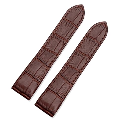 Bracelet en cuir haut de gamme compatible Cartier Santos 100 boucle déployante