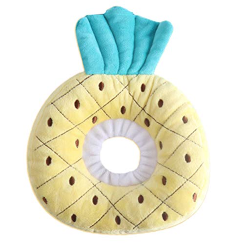 ouquckl Cat Collar, Fruit Shaped Adjustable Pet Dog for Cat Recovery Collar Neck Cone for Prote