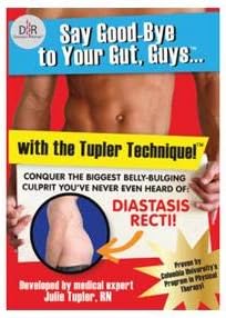 Julie Tupler Get Rid of Your Gut Guys DVD Diastasis Recti Video for Men