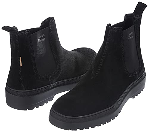 Camel active Cross, Stivali Chelsea Uomo, Schwarz