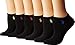 Polo Ralph Lauren Women's 6-Pack Ultra Low Cut Socks black