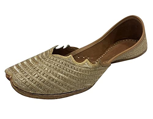 Women's Punjabi Jutti for Ethnic Shoes Soft Mojari Traditional Indian Jooti Leather Sandles Handmade Juti