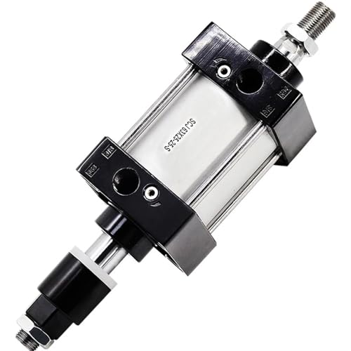 Vérin pneumatique SCJ80 ajuste la course de 125 à 100mm pour éviter les arrêts machine