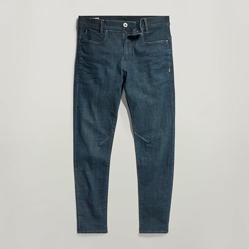 G-STAR RAW Herren D-STAQ 3D Slim Jeans, Grau (Worn in Tornado D05385-D440-D353), 26W / 30L – Ansicht 4