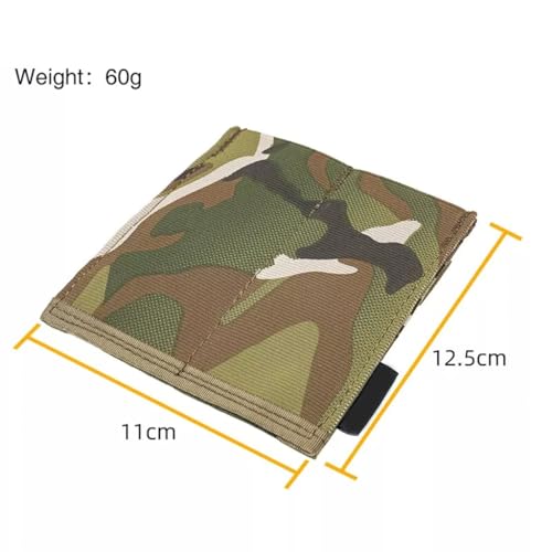 Pochette rétention compacte Molle pour deux chargeurs 9mm - 5