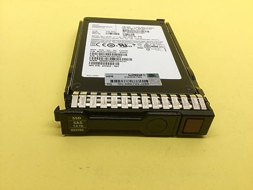 HPE 822563-B21 1.6TB SSD SAS 12G MU-3 SFF SC