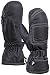 ANDORRA Women's Snow Thinsulate Lined Waterproof Ski Winter Mittens,M/L,Black