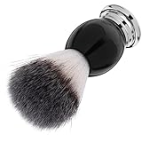 Brosse à barbe pour homme – fabriquée en résine et nylon, douce et confortable, respectueuse de la peau, petite brosse à barbe