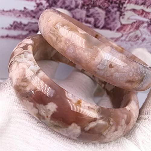 Bracelet agate fleur de cerisier naturelle : finis les bijoux ternes, place au jade