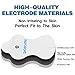 10 Pcs Durable Compatible with Omron Tens Unit Replacement Pads,5Pairs Replacement Electrotherapy Pads