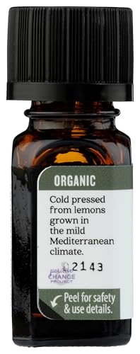 Aceite Esencial Orgánico de Limón Aura Cacia 0.25 oz miniatura 4