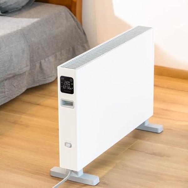 Smartmi Radiatore Elettrico Riscaldamento a Convezione Integrato Convettore Elettrico Economico Per Salone Ufficio Bagno Camere 2200W Bianco