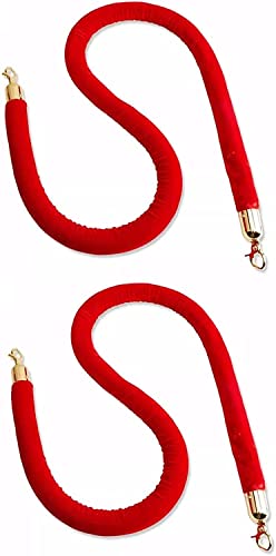 Filets de sécurité pour chargement et cordes en velours rouge pour vos fêtes