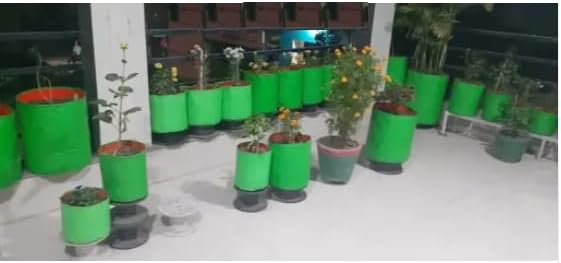 RK_Enterpries Grow Bags for Terrace Gardening (12x12 inches) Pack of 10