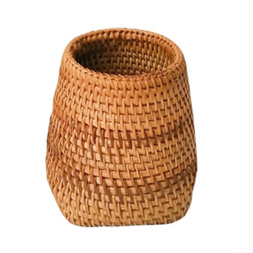 Set da tè in rattan autentico fatto a mano, scatola portaoggetti per vetrina tradizionale della cultura del tè, materiale in vimini