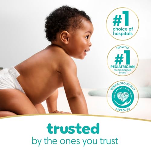 pampers baby wipes sensitive water based wipe clinically proven hypoallergenic and unscented for babies 336 wipes total 4 flip-top packs