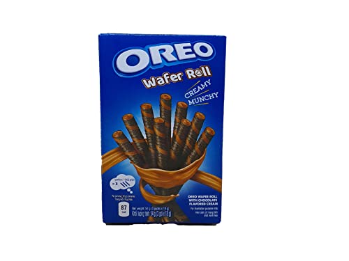 OREO Mondelez - Roll de obleas de chocolate, paquete de 20 unidades, 54 g por unidad, Snack Mondelez