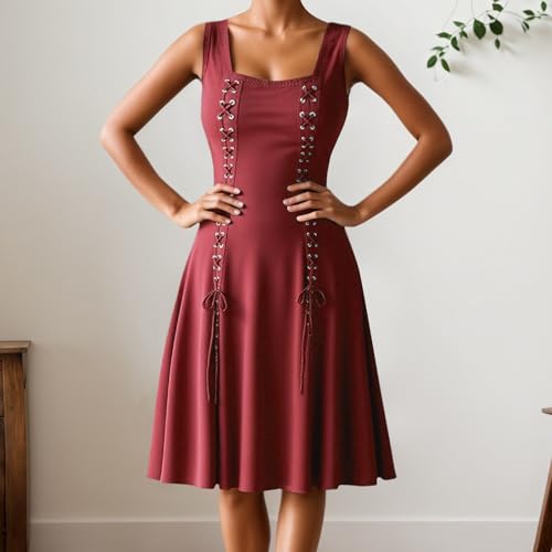 Robe médiévale smockée : la solution confort pour vos fêtes costumées - 3