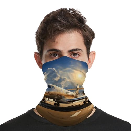 Neck Gaiter Wind-Proof Breathable Face Mask Private Plane Face Cover Sun Cooling Dustproof Mask Balaclava Bandana Headwear for Women Men Hiking Fishing miniatura 3