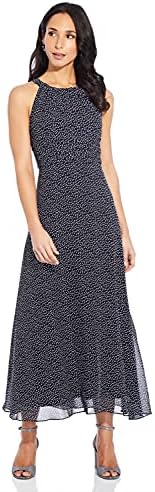 knee length dresses for ladies Adrianna Papell Flutter Sleeve High Low Midi Wrap Dress