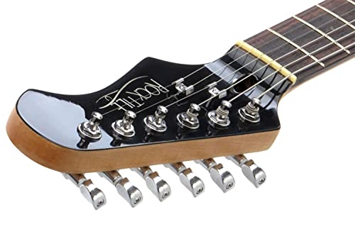 Rocktile Pro ST60-BK guitare électrique - Les Beatles, Paul McCartney, John Lennon, RIngo Starr, George Harrison Rocktile Pro ST60-BK guitare électrique – Image 6