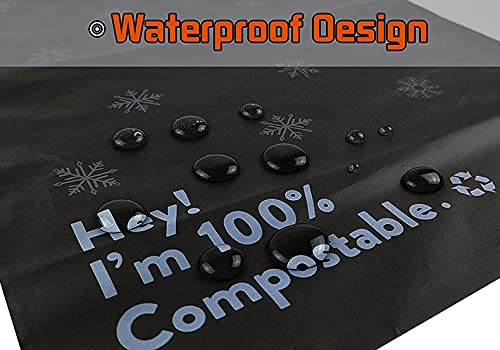 Confezione da 100 sacchetti compostabili per