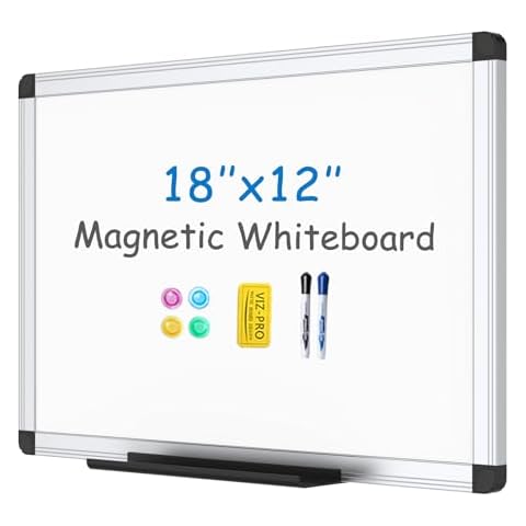 VIZ-PRO Magnetic Whiteboard Cover