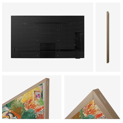 Hisense 65" 65S7NQTUK Canvas TV - 144Hz Game Mode PRO, Art Mode, Styles Swaps Frames, UltraSlim Wall Mount with Freely, Disney +, YouTube, Netflix