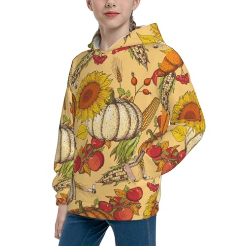 3D Vortex Optical Illusion Square Kid Hoodies Boys Sweatshirts Girls Pullover with Pocket2