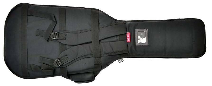 エレキギターギグバック！革！ Deluxe Line - Electric Guitar Gig Bag - Black【20506 DX