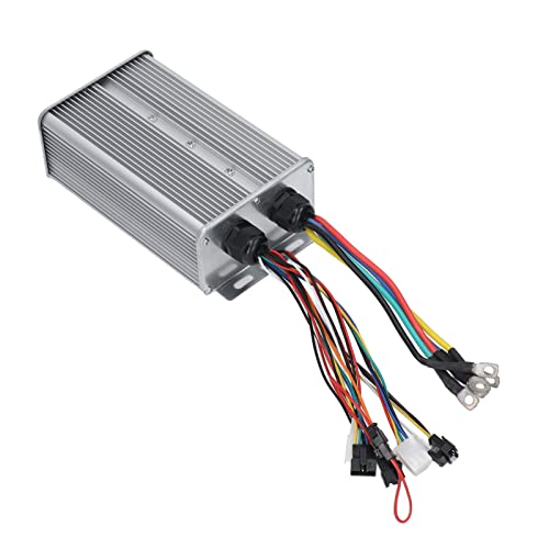 Keenso 48V 72V 60A Electric Controller Dual Mode 18 Tube Sine Controller with Connector Scooter Lithium Battery Modification Accessories