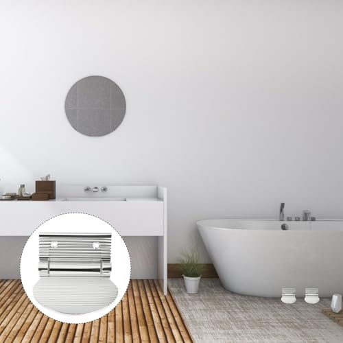 Reposapiés para baño antideslizante NUOBESTY de aluminio 7