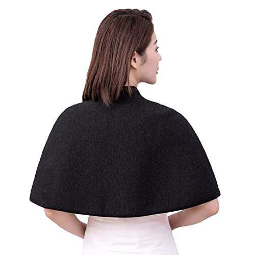 Keep Warm Shoulder Brace Winter Faux Lamb Wool Shoulder Protective Shawl Neck Back Warmer Wrap Cape for Old People, Maternity, Weak Person3