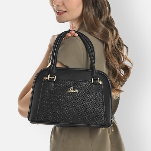 Image of Lavie Women's Zella 3C Dome Satchel Bag for Women | Satchel Handbag for Work | Ladies purse | Stylish Shoulder Bag | Gift for Women