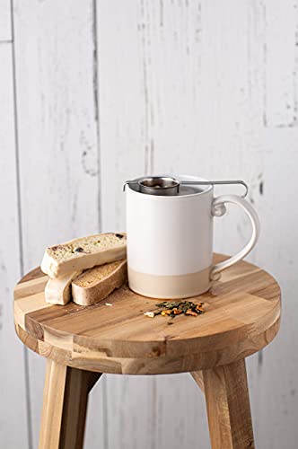 14 Oz Ceramic Rustic Mugs - Set Of 6 - Multicolor Farmhouse Mugs For Coffee, Tea & More - Dishwasher & Microwave Safe Novelty Mugs Made Of Chip-Free Ceramic - Shabby Chic Cups For Rustic Kitchen Decor #TOP7