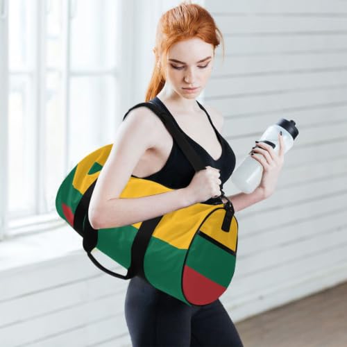 Bolsa de deporte ligera de Lituania con bolsillo interior de gimnasio 6