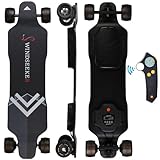 Electric Skateboard，Electric Skateboard with Remote Control for Beginners, 450W Brushless Motor, 18.6 MPH & 7.6 Miles Range, 3 Speeds Adjustment